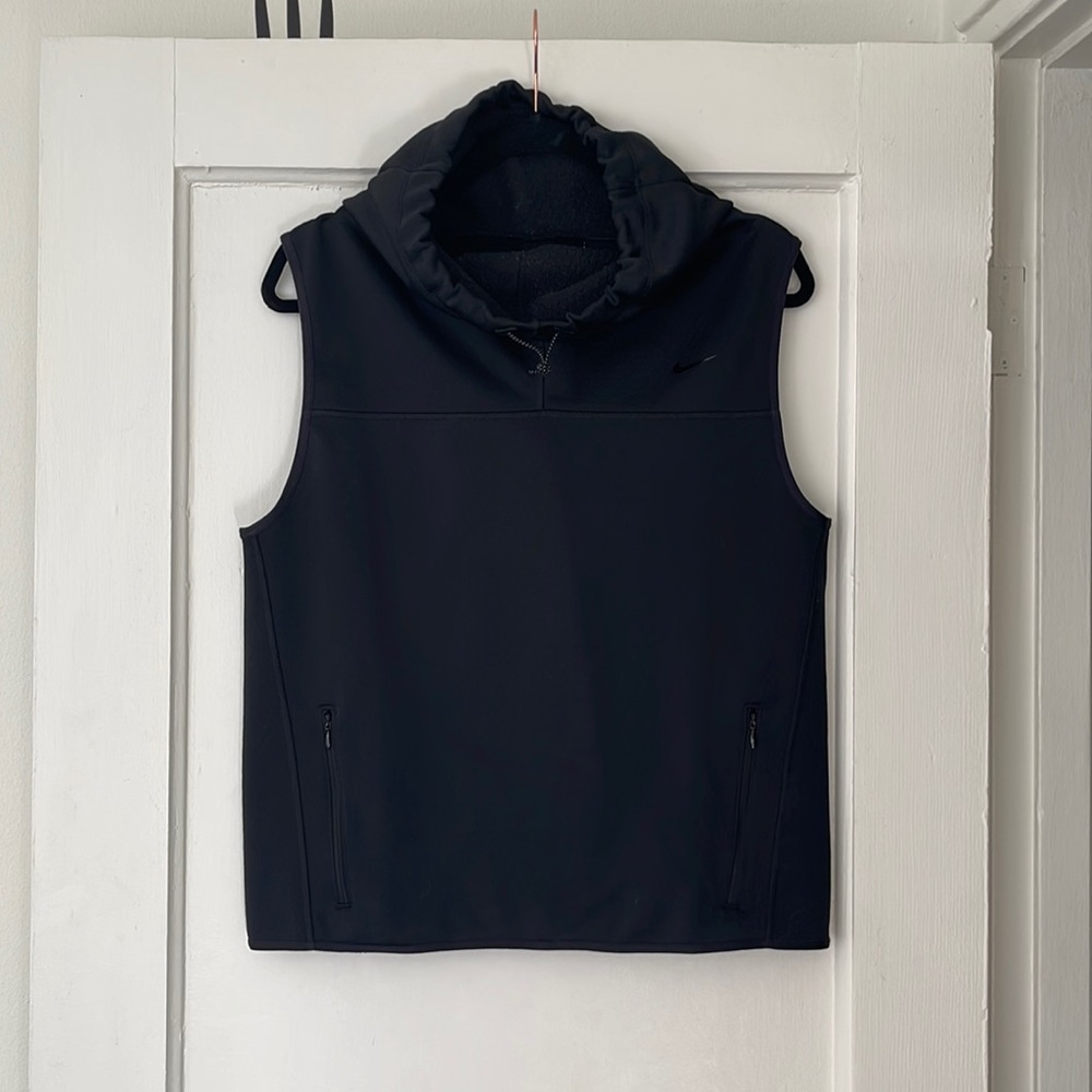 nike therma fit cowl neck vest